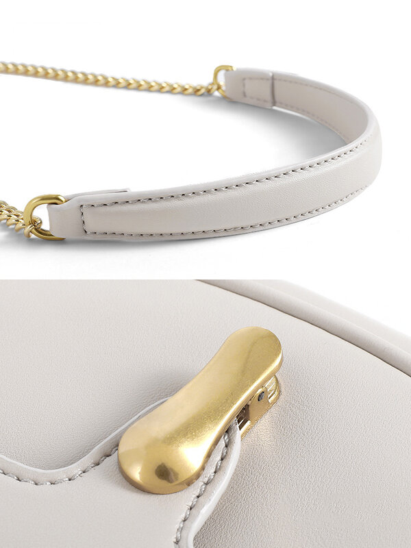 DN สีขาว Crossbody กระเป๋าผู้หญิง PU หนัง Saddle ไหล่กระเป๋าถือกระเป๋าสตรี2021แนวโน้มใหม่หญิงการออกแบบ