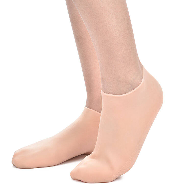 Füße oder Hand Pflege Socken Handschuhe Feuchtigkeitsspendende Silikon Gel Socken Fuß Hautpflege Hand Protektoren Anti Rissbildung Spa Home Verwenden