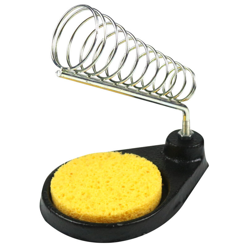 1pc Electric Soldering Iron Stand Holder Metal Support Station With Solder Sponge Soldering Iron Frame Small And Simple