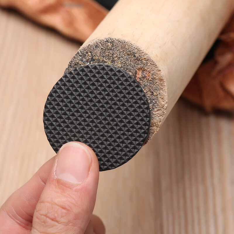 1-24 Buah Mebel Berperekat Tebal Kaki Karpet Felt Pad Anti Slip Mat Bumper Peredam untuk Kursi Meja Pelindung Perangkat Keras