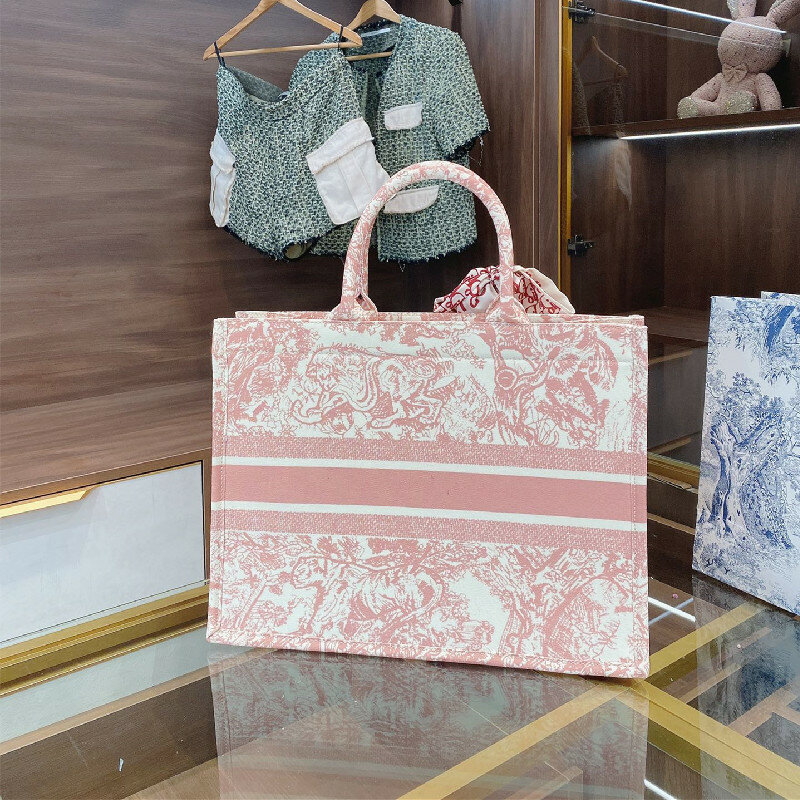 Book Tote series stampa d-stripes borsa lady bag Designer bag luxury brand sac de luxe femme mochila bolso mujer satchel