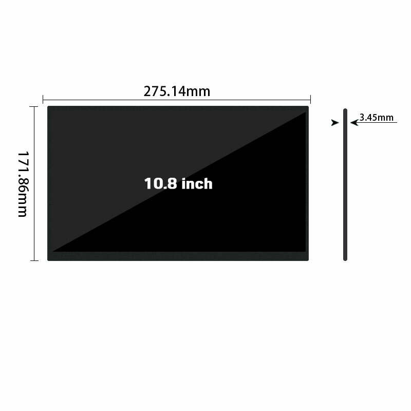 Sprzedaż bezpośrednia interfejs EDP 12.5 cal LCD ekran TV125FHM-AD0 Resolution1920 * 1080 Brightness400 kontrast 1000:1