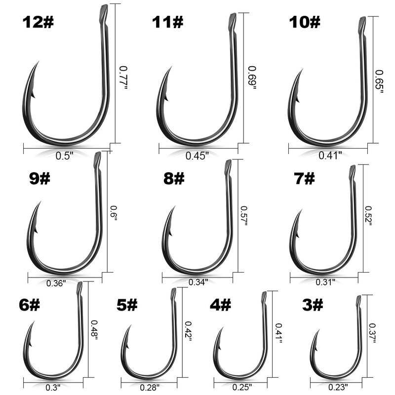 Thekuai 100psc/lot Fishing Hooks Sea Accessories Titanium Alloy Fishing Hooks Single Circle   Barbed Carp крючки рыбаловные