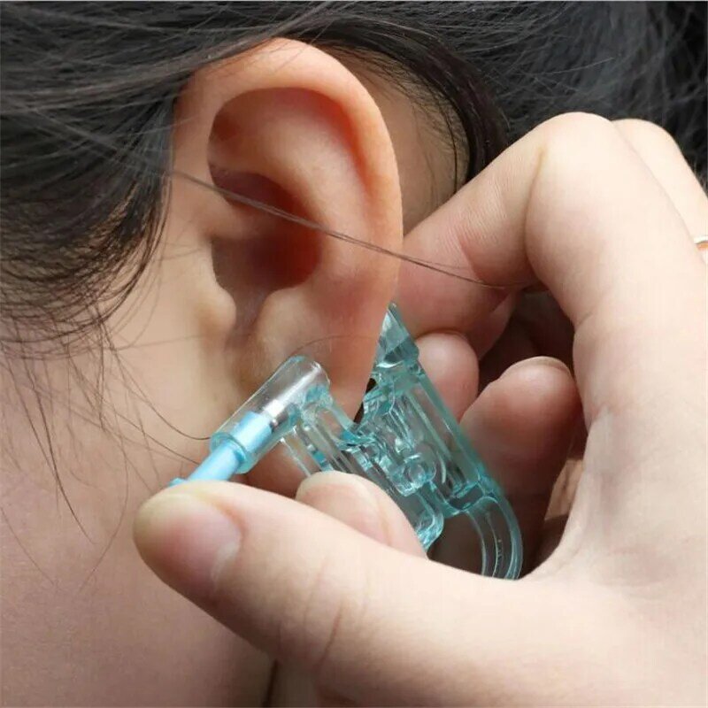 Piercing all'orecchio indolore monouso strumento di puntura Sterile sano senza infiammazioni per orecchini pistola per Piercing all'orecchio