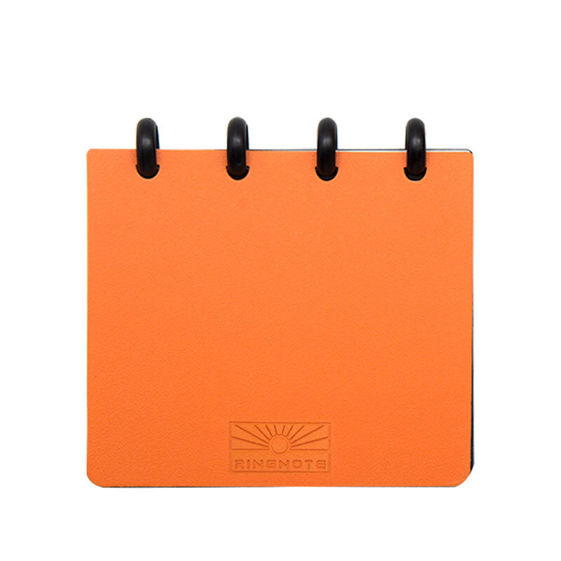 A7Mini Leeg Woord Notepad Paddestoel Gat Disc Losbladige Binding Draagbare Pocket Boek Host Hand Card 50 Blanco Papier
