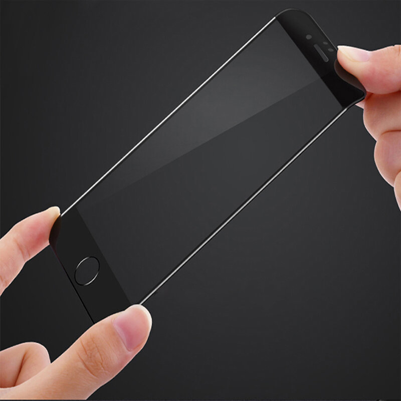 Película de vidro temperado 3d para iphone, 6 6s 7 8 plus, 7 8 6x11 pro max, protetor de tela