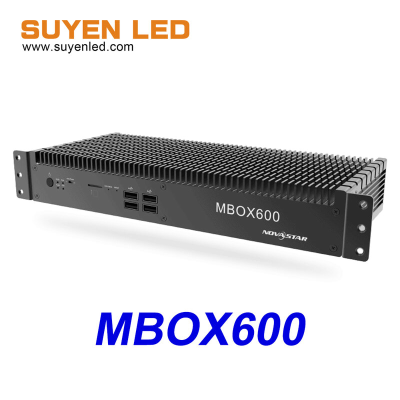 Novastar mbox600 tela led controlador industrial multimídia player