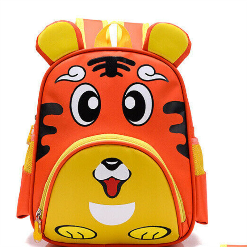 新しい幼児の子供の少年少女動物漫画ショルダーバッグ幼稚園かわいい通学リュックカジュアル旅行バッグ