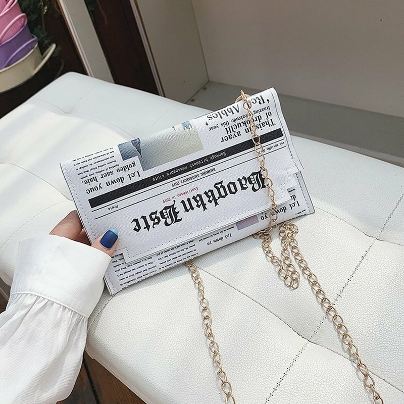 Женская сумка-конверт 2022, индивидуальный клатч для струйной газеты, Сумки из искусственной кожи с магнитной застежкой, сумка-мессенджер на ...