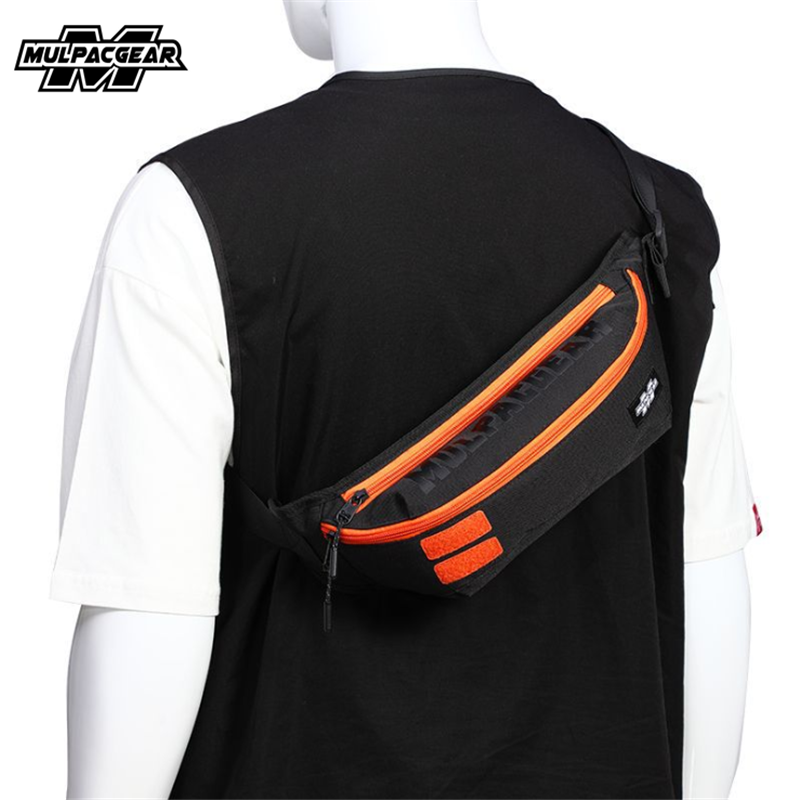 2021 neue Verkauf männer Brust Tasche Casual Schulter Tasche Männlichen Wasserdicht Wear-Resistant Taille Tasche Flut Marke Mode student Brust Tasche