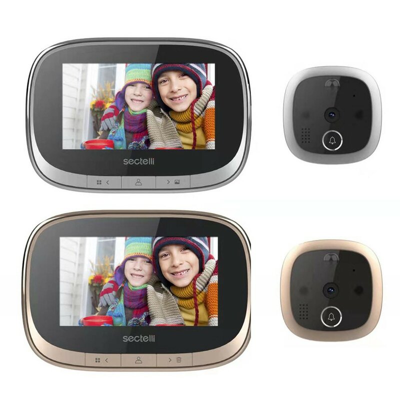 Cat Eye Deurbellen SF550 Deurbel Camera Beveiliging Video 'S Smart Deur Telefoon Alarm Voor Huishoudelijke Bedroo