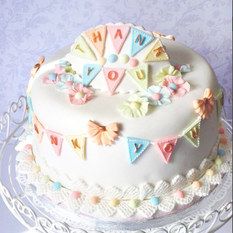 Moule à lettres en forme de Triangle, Alphabet, cuisson de Cupcake, outil de décoration pour Fondant, bonbons, chocolat, gomme antiadhésive