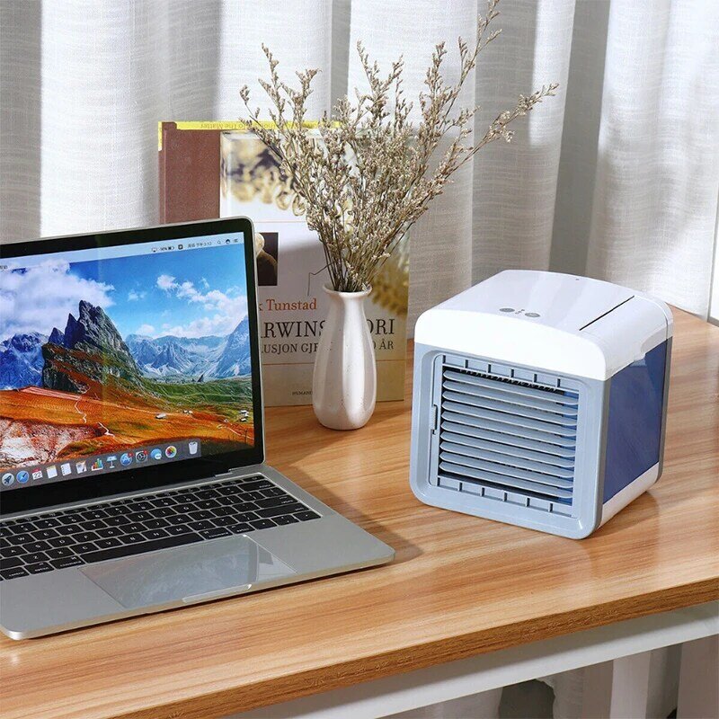 Umidificatore purificatore condizionatore d'aria Mini Home Room portatile conveniente raffreddamento ad aria aria condizionata Usb Desktop ventola di raffreddamento dell'aria