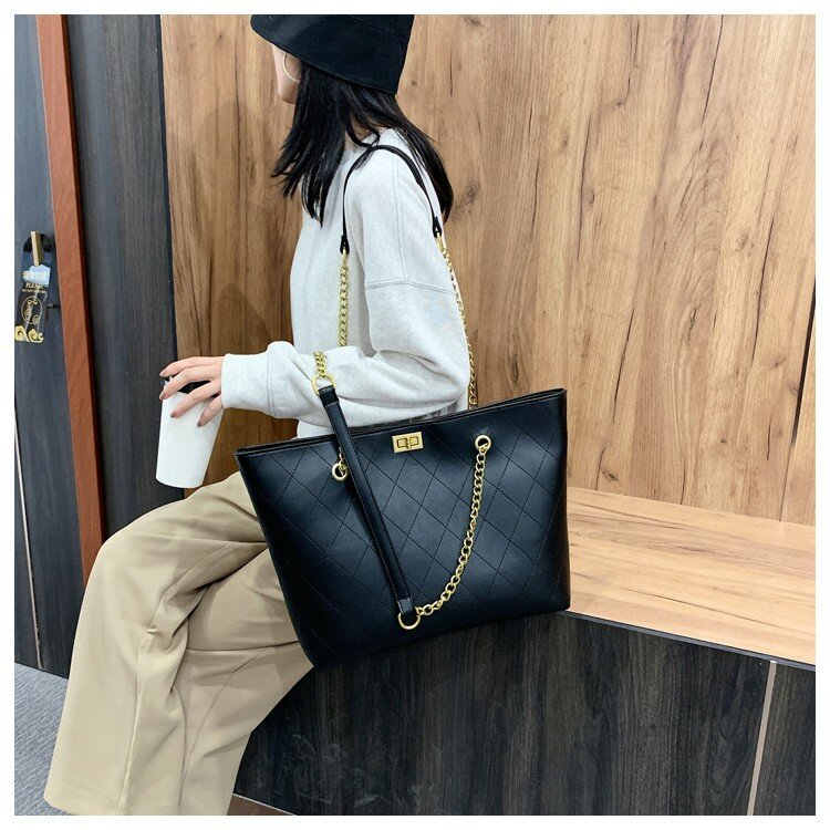 Женская сумка QC, роскошные сумки, 2019, сетчатый портативный вместительный модный тоут на одно плечо знаменитости