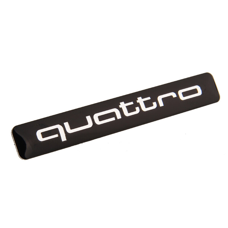 Quattro Car sticker for Audi A3 A4 A5 A6 A7 A8 S3 S4 S5 S6 S7 S8 RS3 RS4 RS5 RS6 Sport Emblem Aluminum Alloy Badge Accessories