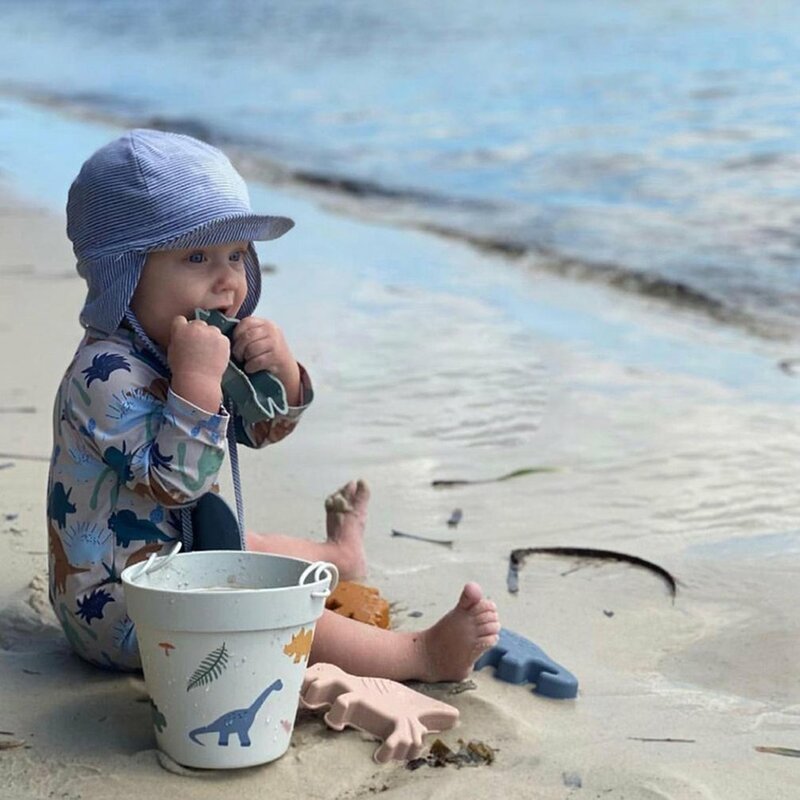 เด็กชายหาดของเล่นเด็กซิลิโคนฤดูร้อนขุดทรายเครื่องมือพลั่วกลางแจ้งน้ำเล่น Sandbox ชุดของเล่น...