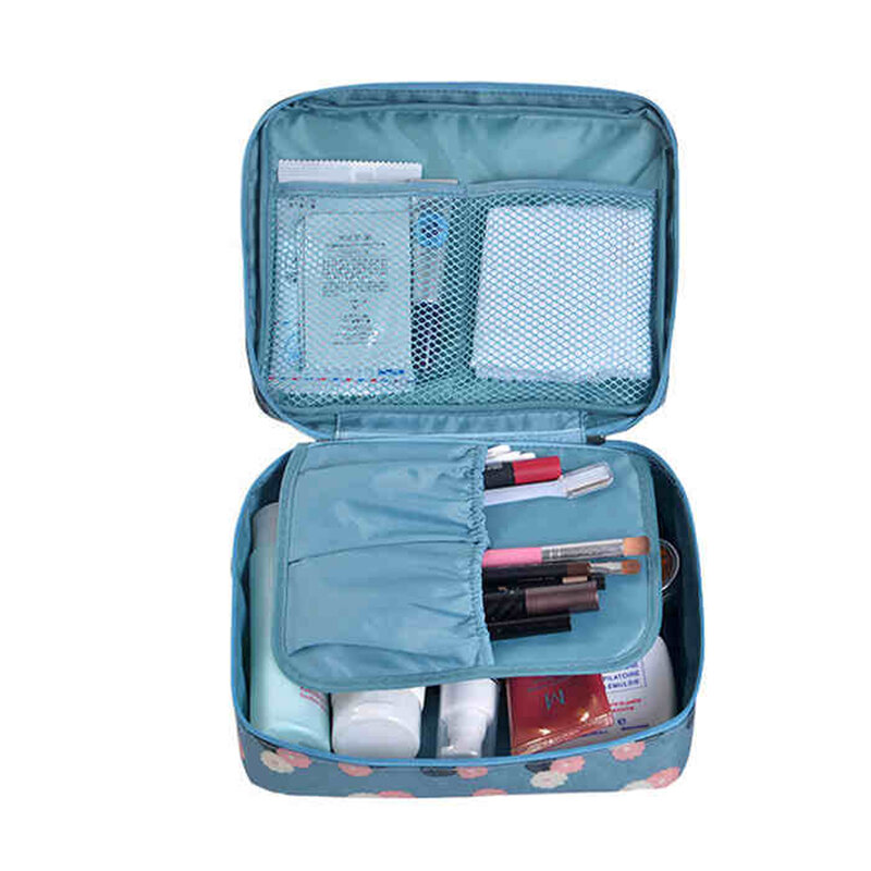 O envio gratuito de saco cosmético feminino alta qualidade compõem saco organizador viagem caso cosmético para armazenamento feminino saco de higiene pessoal
