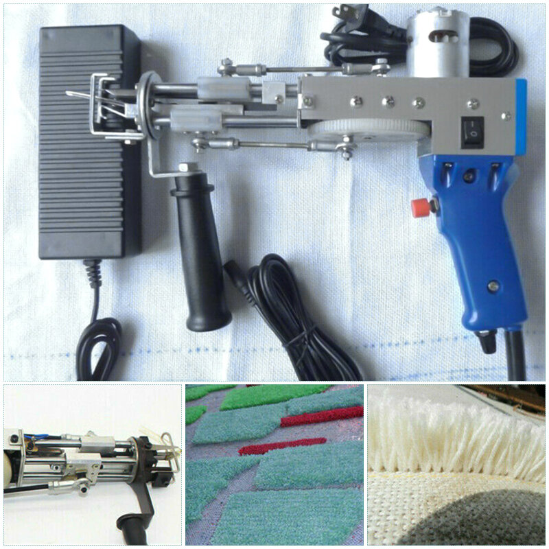 Elektryczny dywan tufting gun pistolet ręczny dywan tkactwo uciekają maszyny Cut dywan zespolony maszyna do tkania TD-01 TD-02 wtyczka do usa ue