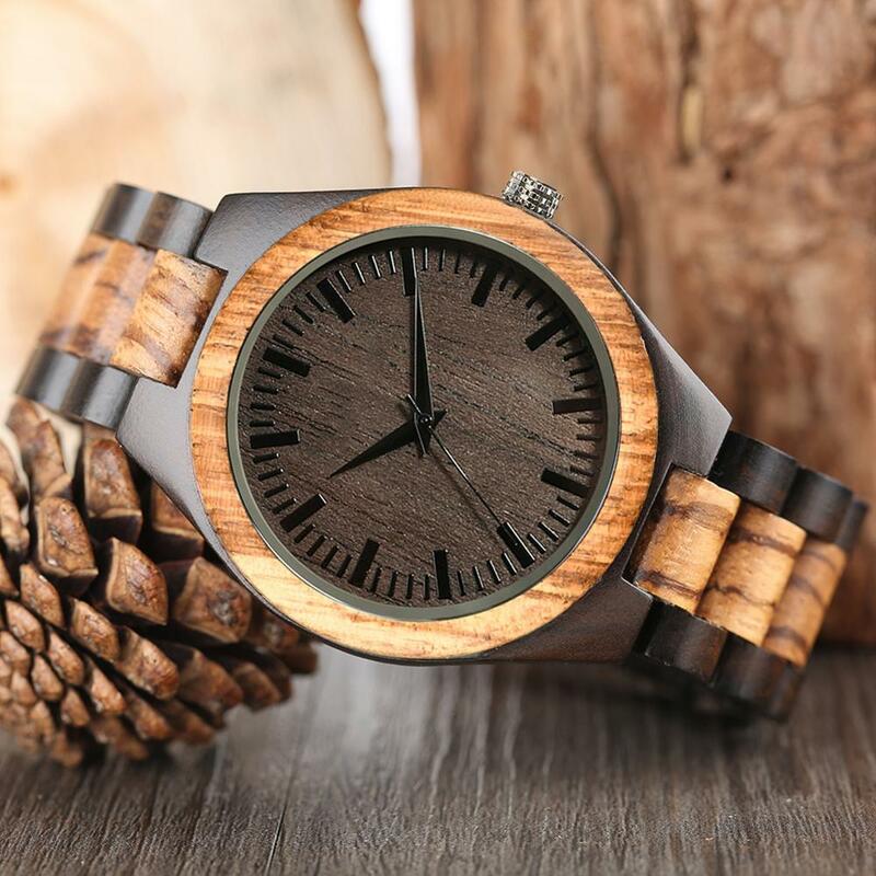 Shifenmei homem relógio 2020 personalizado gravado relógio de madeira masculino quartzo relógio de pulso personalizado para marido namorado amor pai