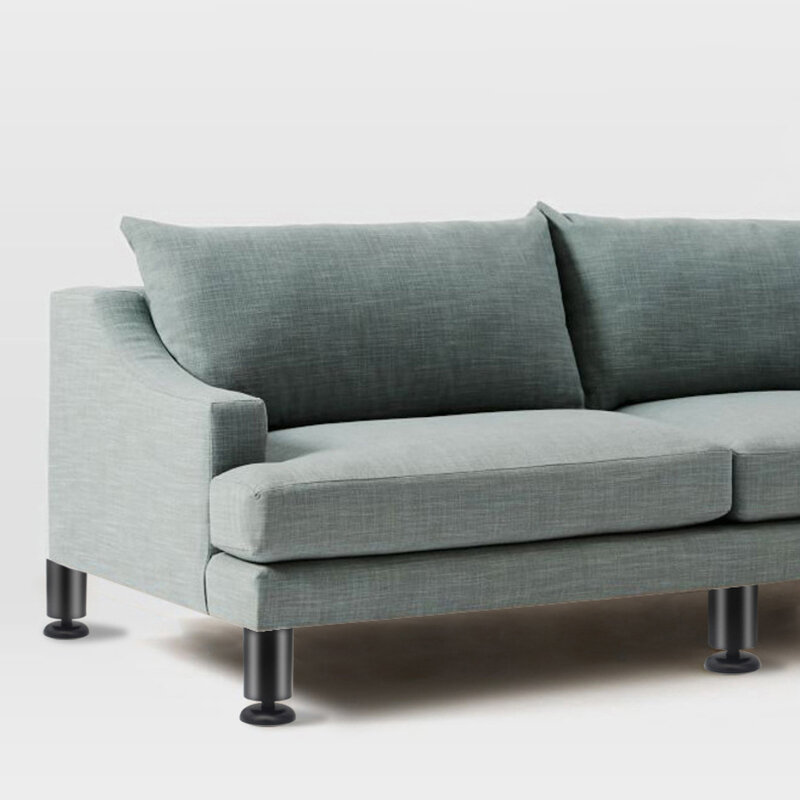 AOYOHOM Edelstahl Schrank Füße Einstellbar Sofa Bett Bein Unterstützung Meter Innen Boden Anti-slip Tisch und Stuhl Möbel füße