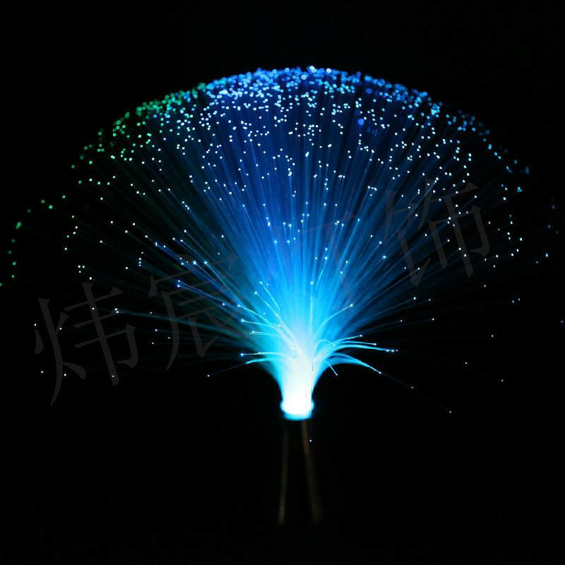 Mehrfarbige LED Fiber Optic Lampe Licht Innen Dekoration Mittelpunkt Urlaub Hochzeit Lampe LED Nacht Licht Lampe