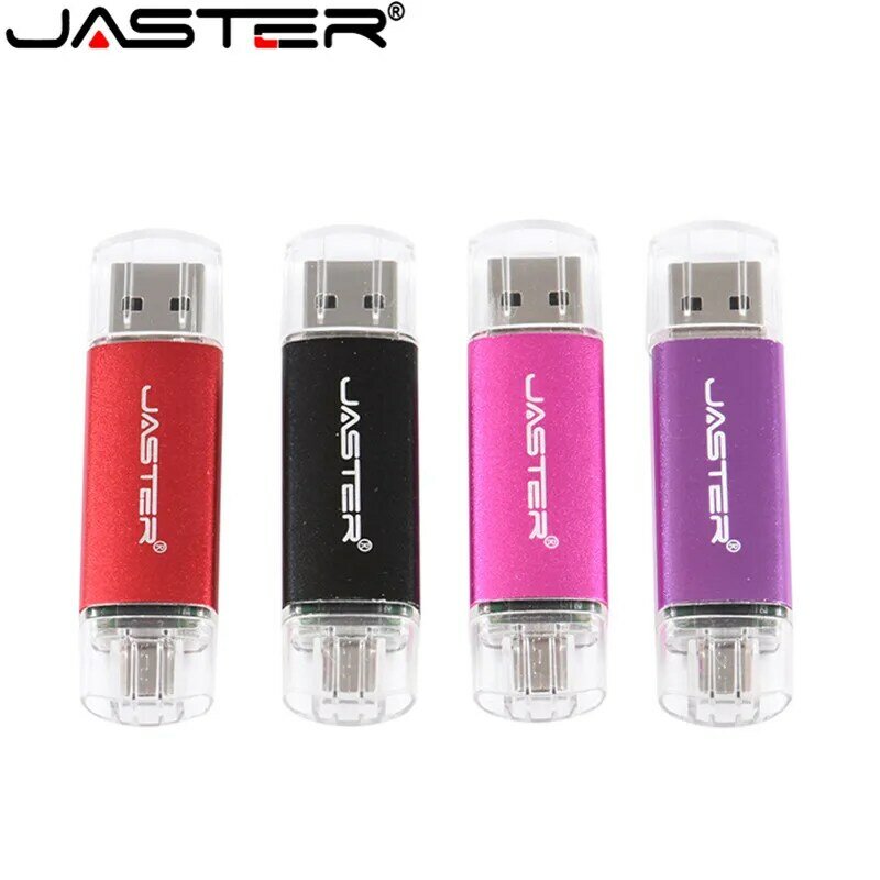 JASTER Bunte OTG USB Flash Memory Stick 16GB 32GB Usb-Stick 4GB 6GB 64GB U Disk USB-Stick Für Computer/Android Telefon