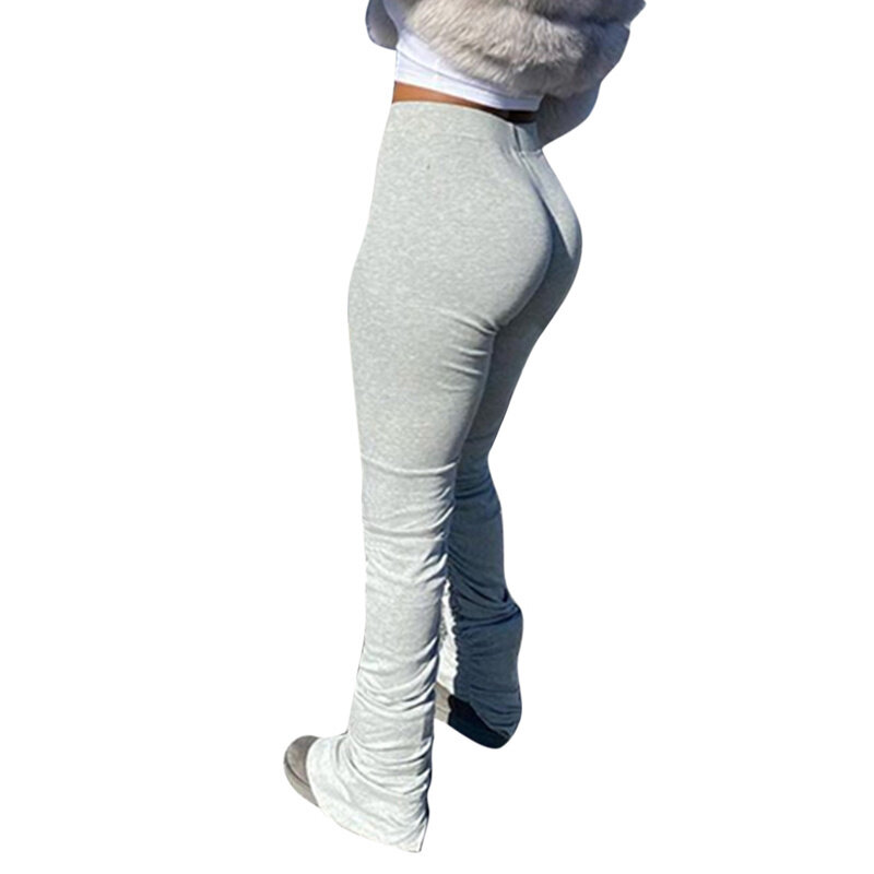 Ułożone legginsy biegaczy ułożone spodnie dresowe damskie ruched spodnie legging jogging femme spodnie damskie spodnie dresowe spodnie
