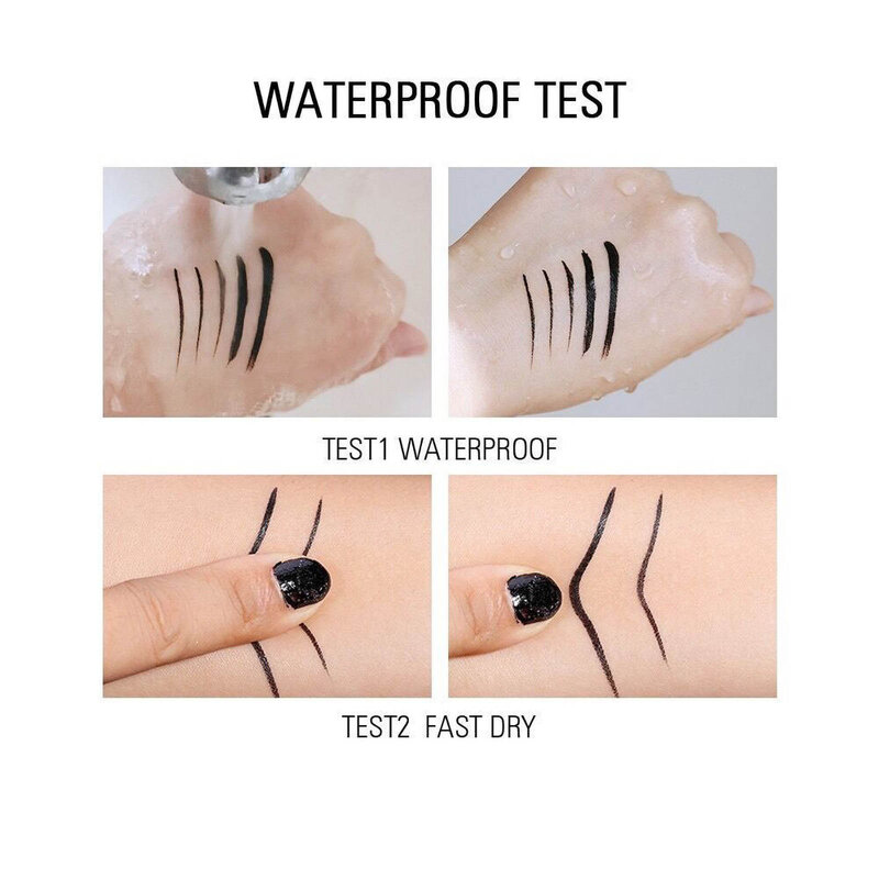 1PC Waterproof Liquid Eyeliner Soft Head Liquid Eyeliner Waterproof And Sweat-proof Eyeliner Pen Comestics Tools