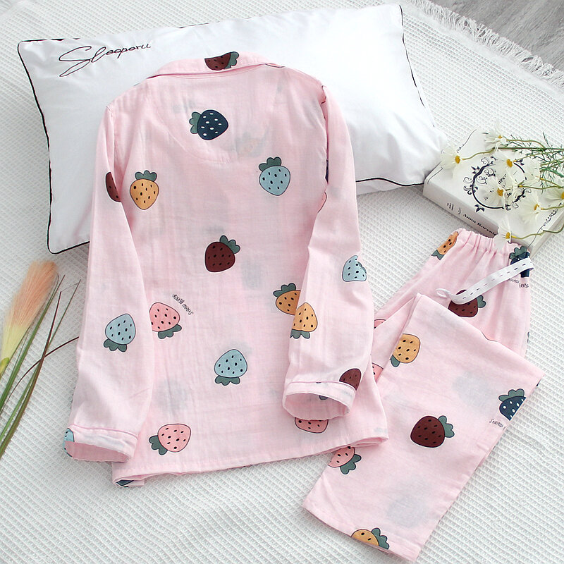 Conjunto de pijama avulso para maternidade, roupa de dormir, 100% algodão, 62.5kg-82.5kg, macia, amamentação, roupa de dormir