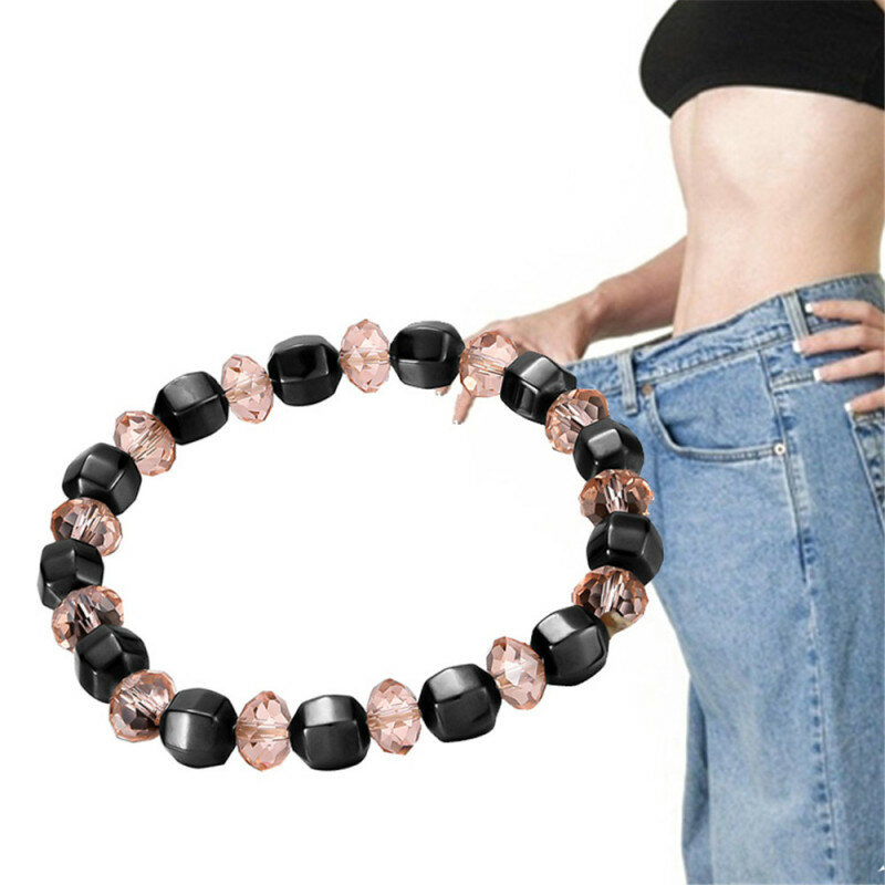 Био-магнитный браслет для похудения, 1 шт., браслеты с подвесками для мужчин и женщин, скрученный магнит, браслеты для похудения, ювелирные из...