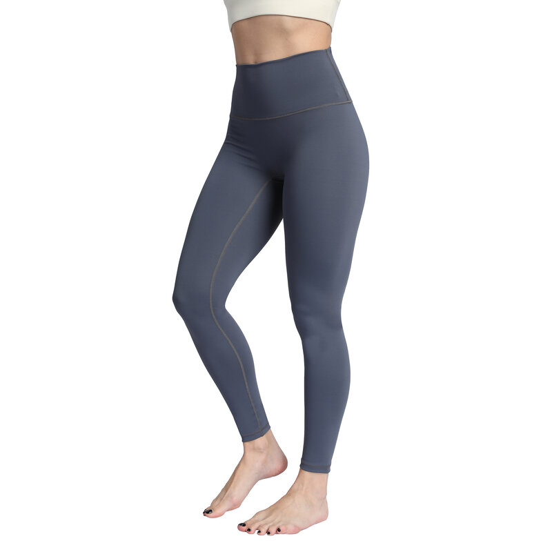 Nylon Yoga Leggings Vrouwen Gym Fitness Broek Push Up Workout Panty Slim Sportkleding Elastische Hoge Taille Running Leggings