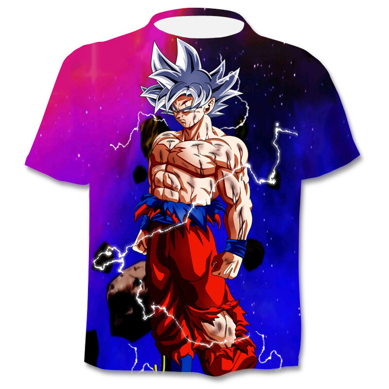 Lustige Anime männer T-Shirts 3D Grafik T-Shirt Anime Jungen Kleidung Sommer Mode Oansatz Shirts Plus Größe Street Kleidung