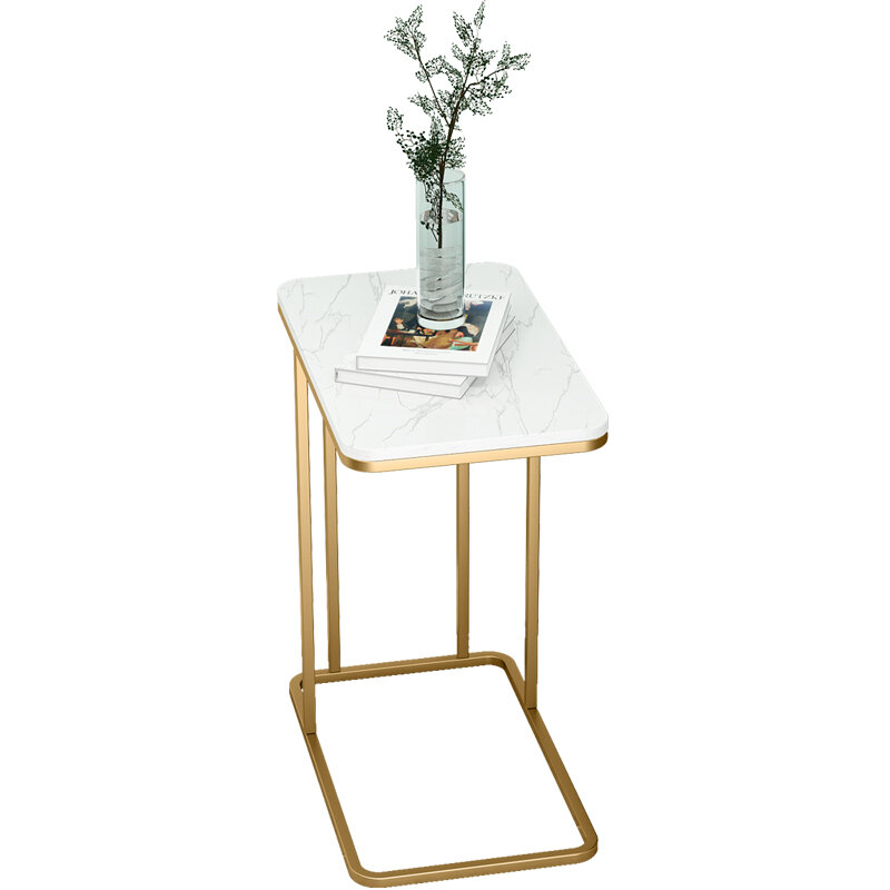 Ultimo tavolino nordico in marmo di alta qualità tavolino ad angolo soggiorno tavolo da tè rotondo comodino moderno semplice