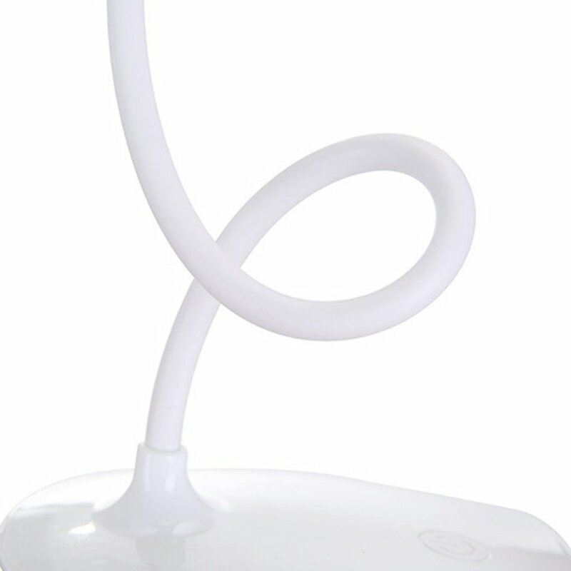 Lámpara de lectura con Sensor táctil, luz blanca regulable de escritorio con 3 modos de carga USB, 14 LED