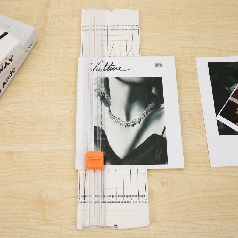 A4 maszyna do cięcia papieru gilotyna do papieru Art trymer rzemiosło album ze zdjęciami ostrza DIY biurowe artykuły papiernicze nóż