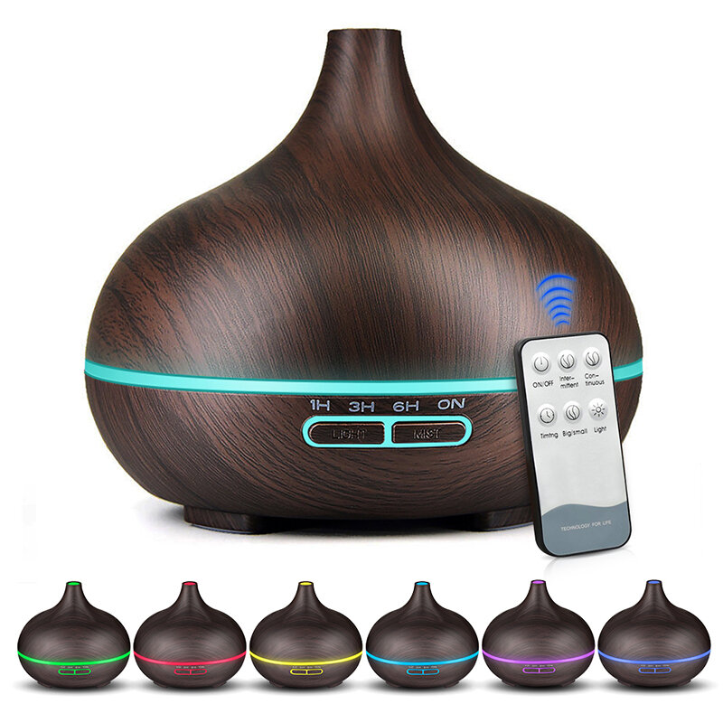 Kbaybo ultradźwiękowy olejek eteryczny do nawilżacza powietrza dyfuzor lampka aromatyczna elektryczny dyfuzor do zapachów Mist Maker
