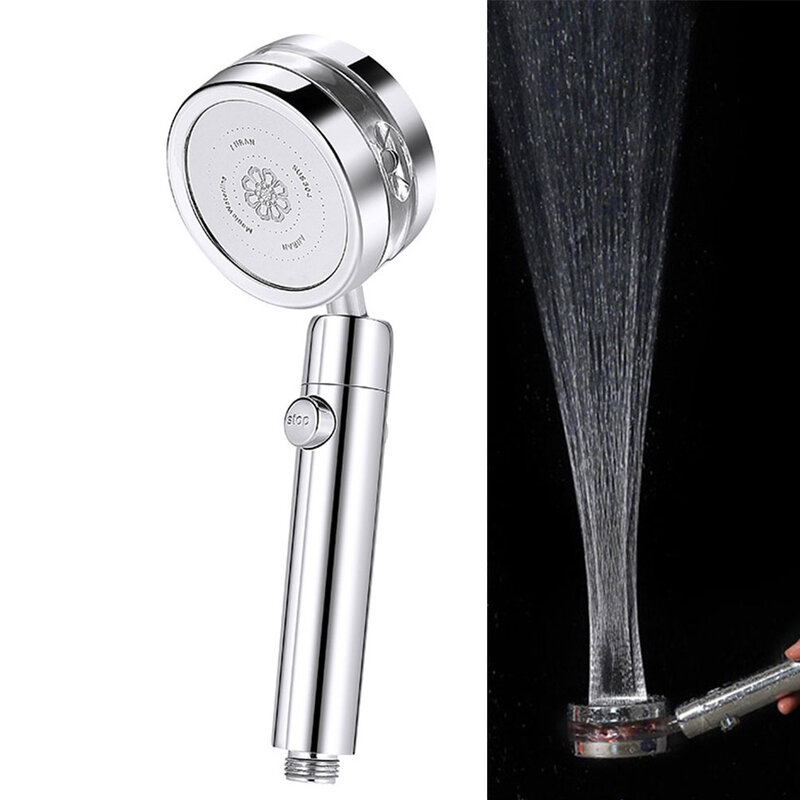 Cabezal de ducha de chorro presurizado giratorio de 360 °, filtro de ducha de baño RecabLeght de alta presión para boquilla de cabezal de ducha de agua