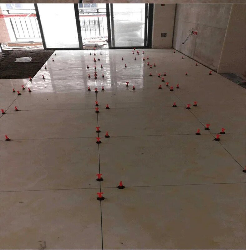 Tile Leveling System Level Wedges Tile Spacers Removable Wall Tiles Gap Locator Can Reuse Cross Floor Construction Tools