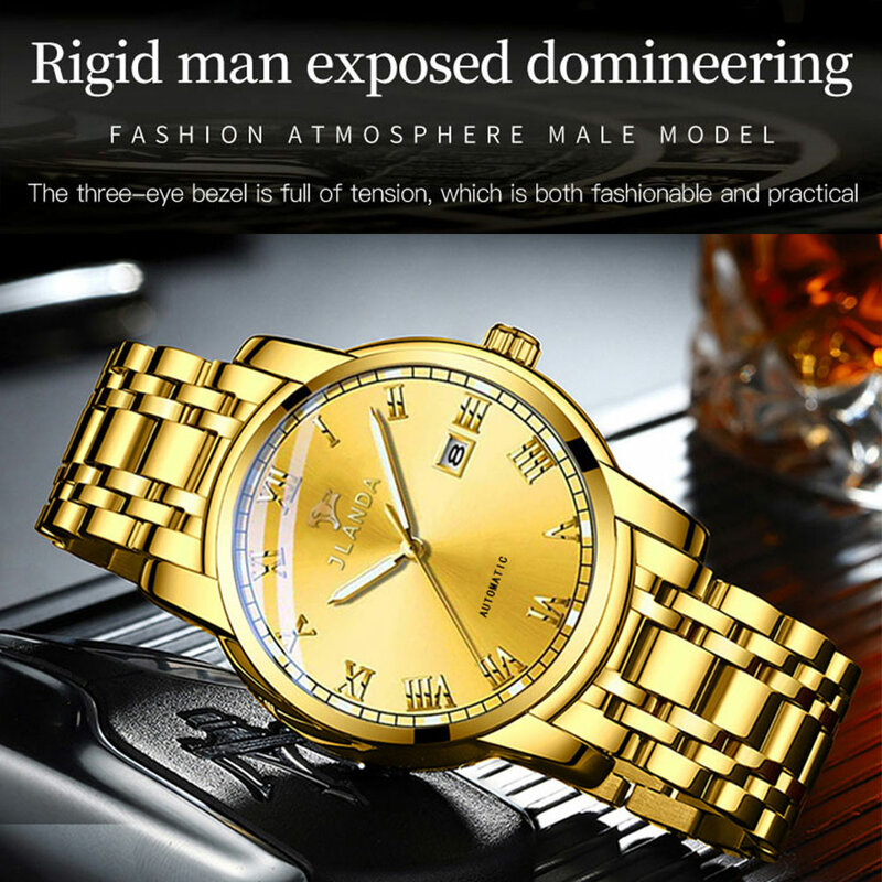Relogio Masculino Luxus herren Uhr 2021 Mechanik Automatische Armbanduhren Wasserdicht Transparent Uhr Frau Männer Uhren