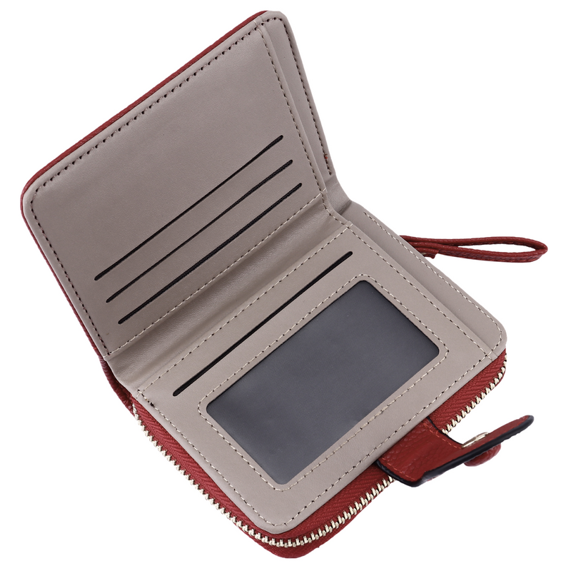 小さな変更ストレージのための1個の個別のスペースの財布カラフルな財布