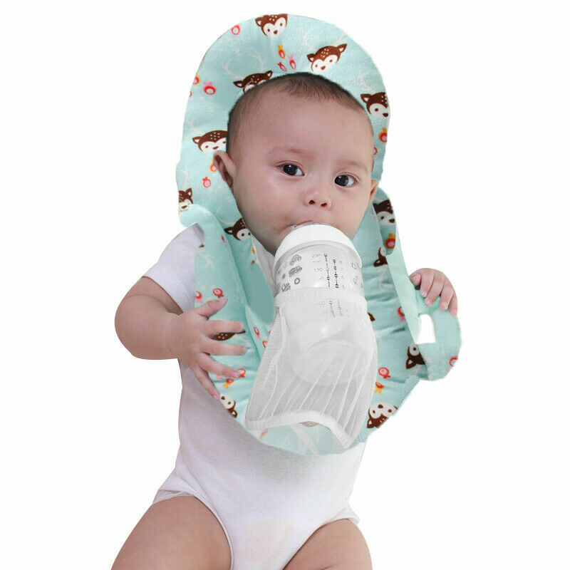 Almohada de alimentación para bebé, soporte para biberón, cojín multifuncional para lactancia, decoración para habitación de bebé, 2021