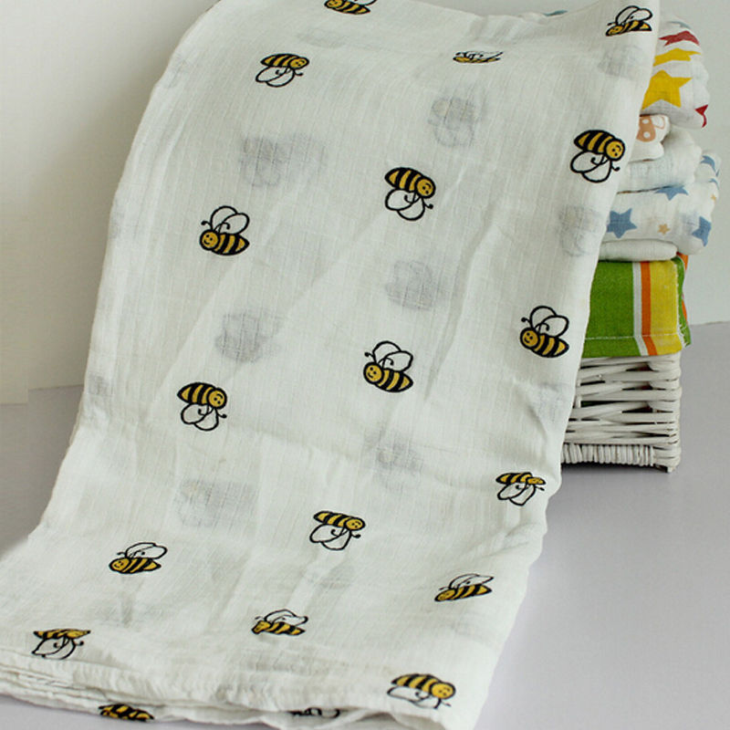 The New Hot Selling Infant Baby Swaddling Blanket Nursery Newborn Baby Cotton Swaddle Towel