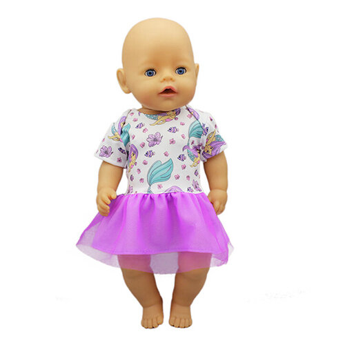 Nuovi vestiti per bambole vestito sportivo misura 17 pollici 43cm vestiti per bambole vestiti per bambole nati per regalo di compleanno per bambini