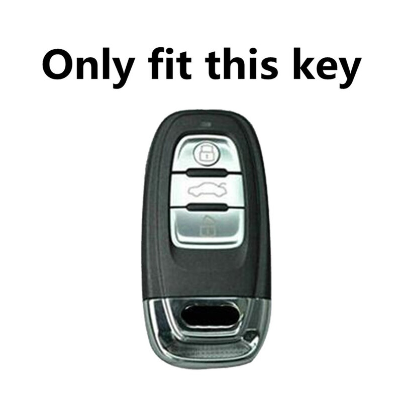 Custodia portachiavi per Auto custodia portachiavi per Audi a1 a3 8v a4 b9  a5 a6 c7 q3 q5 q7 tt supporto Shell Auto portachiavi proteggi Set accessori