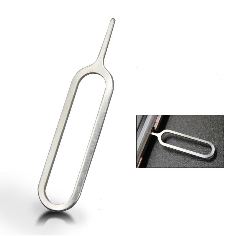 50Pcs Open Pins Key Durable Metal Ejector Pins Kit Phone Sim Card Tray Ejector Eject Pin Removal Tool Laptop Repair Hand Clip