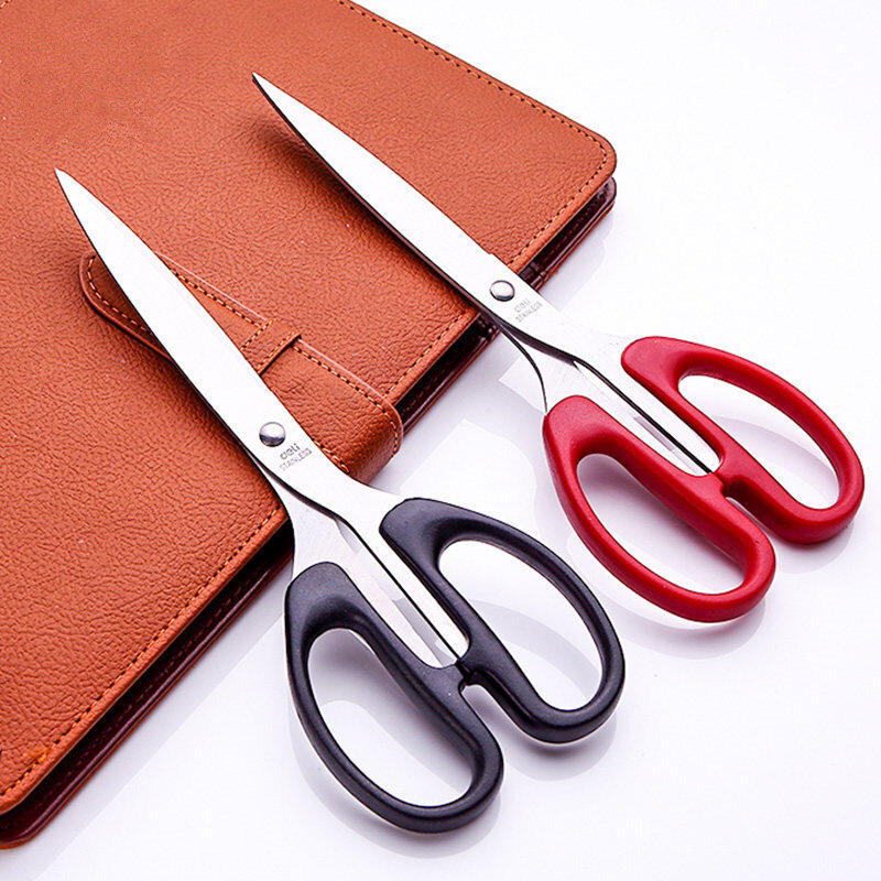 6034  Stationery scissors, stainless steel scissors, office scissors, paper cutting scissors free shipping