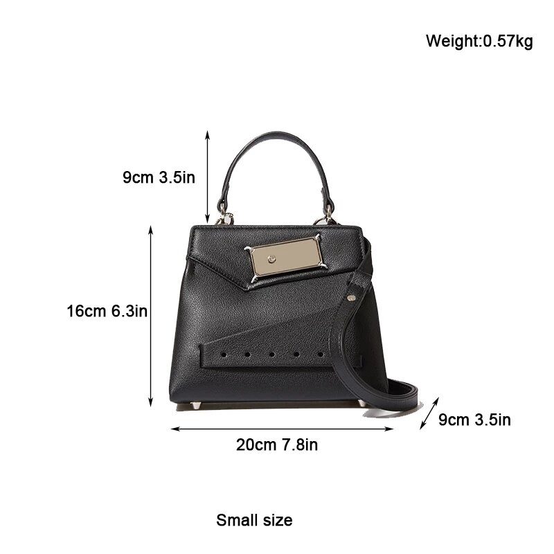 Luksusowy projektant numer torebki damskie 2021 marka panie torby na ramię Crossbody randki kobiet mała torebka torba na ramię czarny biały