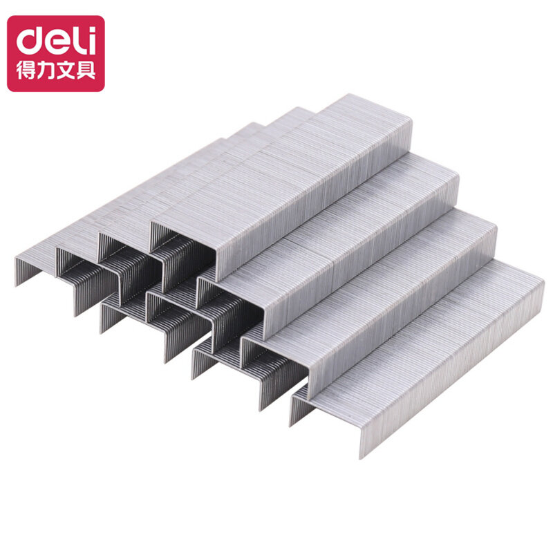 Deli 1000Pcs/Box 26/6 Effort-saving Metal Staplers For Stapler School Office  Binding Supplies