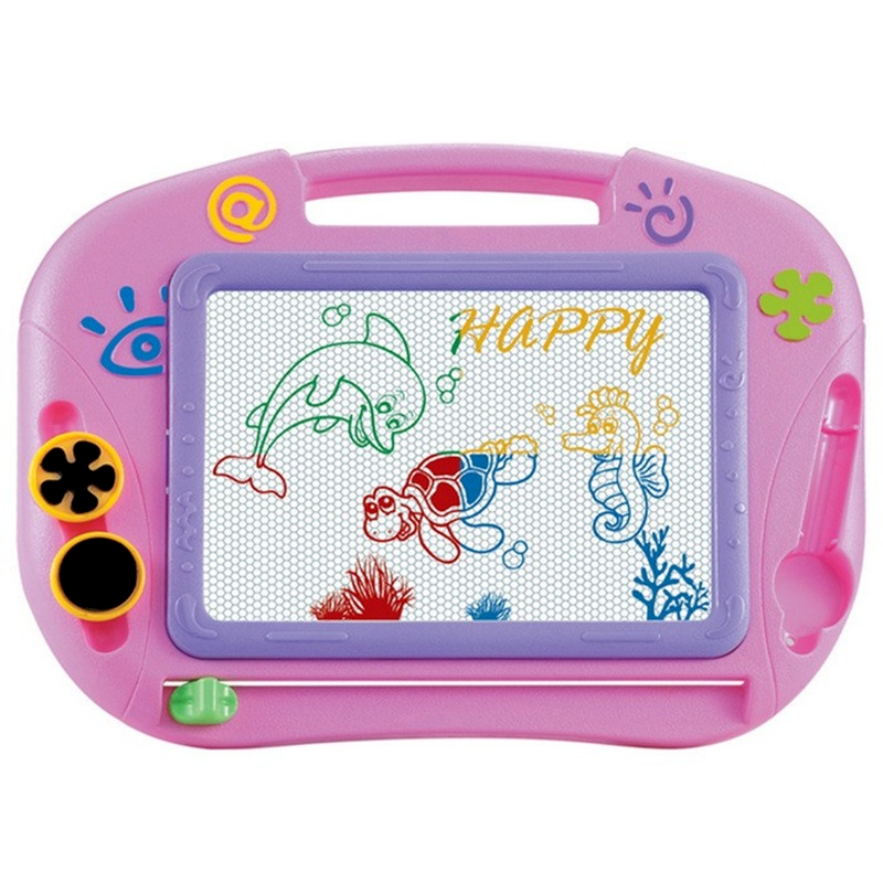2021 New Children's Color Magnetic Writing Board Baby Drawing Board Learning Toy Puzzle Painting Teaching Tools School Supplies