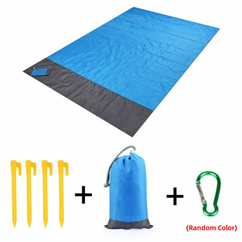 휴대용 비치 담요 방수 캠핑 침대 비치 매트 야외 피크닉 텐트 매트리스 캠핑 장비